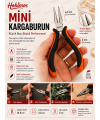 Mini Takı Pensesi Kargaburun Hobi Pensesi 12 cm
