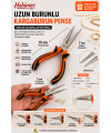 Uzun Burunlu Mini Düz Kargaburun Takı Yapım Pensesi Uzun Burunlu Mini Düz Kargaburun Takı Yapım Pensesi