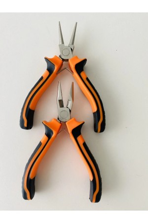 2'li Hobi Pense Seti - Kıvırma Pensesi ve Kargaburun Pense Seti