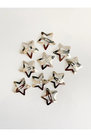 250 Adet 3 cm Yıldız Çıt Çıt Toka Yerli Üretim