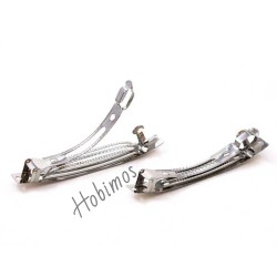 10 Adet 10 cm 1. Sınıf Yerli Üretim Nikel Kaplama Otomatik Saç Tokası