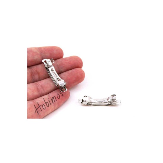 25 Adet 4 cm 1. Sınıf Yerli Üretim Nikel Kaplama Otomatik Saç Tokası 25 Adet 4 cm 1. Sınıf Yerli Üretim Nikel Kaplama Otomatik Saç Tokası