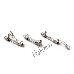 10 Adet 4 cm 1. Sınıf Yerli Üretim Nikel Kaplama Otomatik Saç Tokası